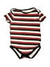 Puma 100% Cotton Stripes Red Short Sleeve Onesie 12-18 MO / 18 MO - photo 1