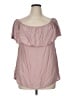rue21 Pink Short Sleeve Blouse Size 1X - photo 1