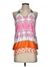 Analili Orange Sleeveless Blouse Size S - photo 1