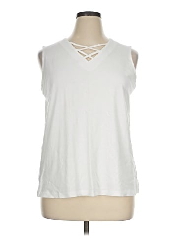 Talbots Outlet Sleeveless T-Shirt (view 1)