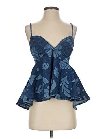 Scoop Sleeveless Blouse (view 1)