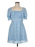 Trixxi 100% Polyester Floral Blue Casual Dress Size M - photo 1