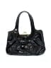 Coach Metallic Black Leather Shoulder Bag One size - photo 1