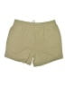 Zenana 100% Cotton Solid Tan Khaki Shorts Size 3X - photo 2