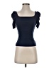 Unbranded Blue Short Sleeve Top Size XXS - photo 1