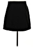 Dynamite Solid Black Casual Skirt Size S - photo 2