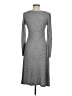 Double Zero Gray Casual Dress Size M - photo 2