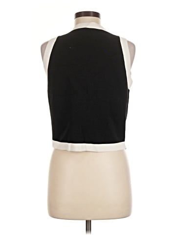White House Black Market Sleeveless Button-Down Shirt (view 2)