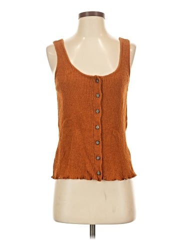Madewell Kingston Button-Front Sweater Tank (view 1)