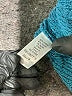 Jessica London Chevron-herringbone Teal Pullover Sweater Size 26 - 28 - photo 8