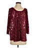 Deletta Burgundy Cardigan Size S - photo 1