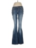 rue21 Hearts Blue Jeans Size 7 - photo 1