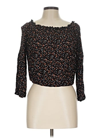 Blush 3/4 Sleeve Blouse (view 1)