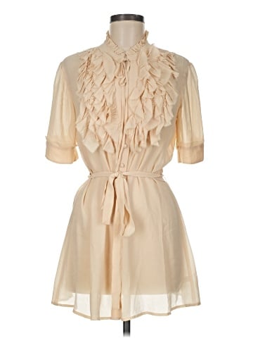 Project Alabama Short Sleeve Silk Top (view 1)