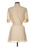 Project Alabama 100% Silk Solid Tan Ivory Short Sleeve Silk Top Size 6 - photo 2