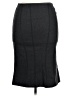 Missoni Solid Gray Black Wool Skirt Size 12 - photo 2