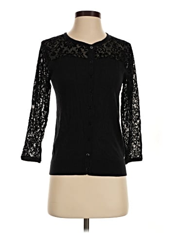 August Silk Cardigan (view 1)