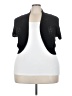 Extra Touch Black Cardigan Size 3X - photo 1
