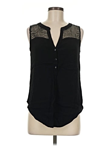 Pixley Sleeveless Button-Down Shirt (view 1)
