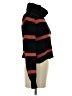Wild Fable 100% Polyester Stripes Black Turtleneck Sweater Size S - photo 4