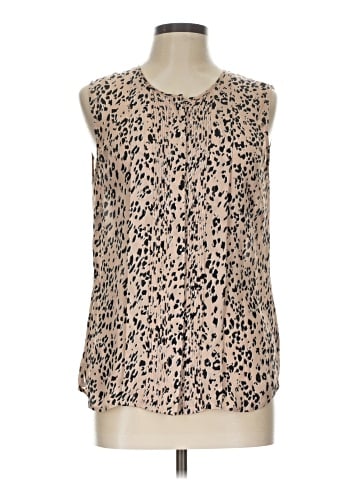 Etcetera Sleeveless Silk Top (view 1)