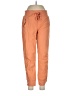 Athleta Solid Orange Casual Pants Size 8 (tall) - photo 1