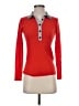 DemyLee Red Long Sleeve Top Size S - photo 1