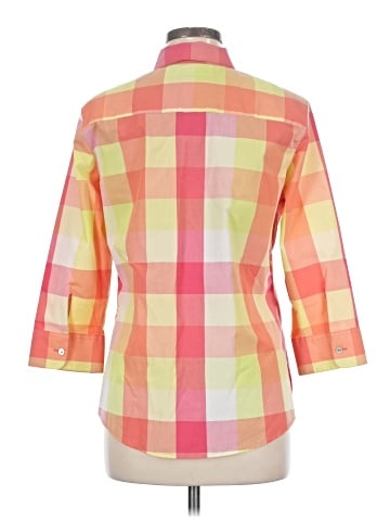 Foxcroft 3/4 Sleeve Button-Down Shirt (view 2)