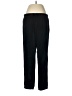 Alfred Dunner Solid Black Casual Pants Size M - photo 1