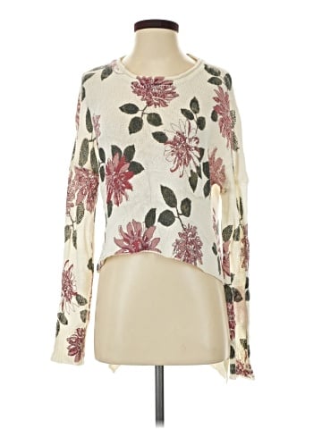 En Creme Long Sleeve Blouse (view 1)