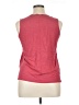 Max Studio Red Sleeveless T-Shirt Size XL - photo 2