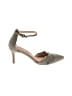 Alex + Alex 100% Leather Gray Heels Size 7 1/2 - photo 1