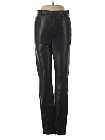 Zara Faux Leather Pants (view 1)