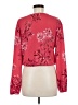 Leith Red Long Sleeve Blouse Size M - photo 2