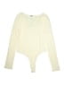 Double Zero Ivory Long Sleeve Top Size L - photo 1