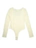 Double Zero Ivory Long Sleeve Top Size L - photo 2