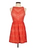 Bongo Orange Cocktail Dress Size S - photo 1