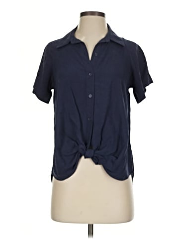 7 For All Mankind Short Sleeve Blouse (view 1)