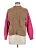 Nine West 100% Polyester Color Block Brown Pullover Sweater Size L - photo 1