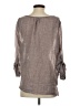 Just Living Gray Long Sleeve Henley Size XS - photo 2