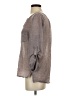 Just Living Gray Long Sleeve Henley Size XS - photo 5