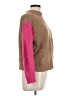 Nine West 100% Polyester Color Block Brown Pullover Sweater Size L - photo 4
