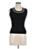 Grace Black Sleeveless T-Shirt Size L - photo 1