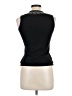Grace Black Sleeveless T-Shirt Size L - photo 2