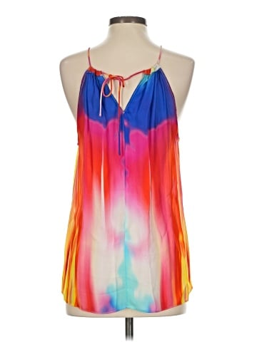 Tangerine Sleeveless Blouse (view 2)