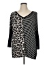 Celeste Black 3/4 Sleeve Top Size XL (estimated) - photo 1