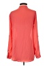 Monteau 100% Polyester Orange Pink Long Sleeve Blouse Size S - photo 2