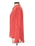 Monteau 100% Polyester Orange Pink Long Sleeve Blouse Size S - photo 5