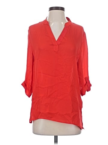 Michael Stars 3/4 Sleeve Silk Top (view 1)