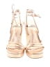 Jeffrey Campbell Gold Sandals Size 9 1/2 - photo 2